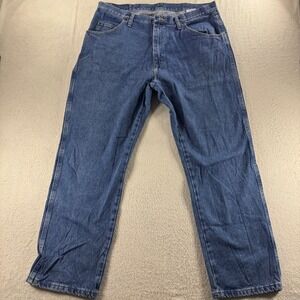 Wrangler Jeans Premium Quality Mens 38x29 Regular Fit‎ Denim Comfort Everyday